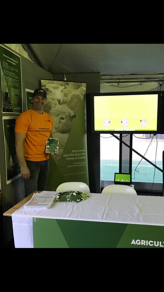 VicGovAg's tweet photo. You'll find us @Australian Sheep and Wool Show #Bendigoshowgrounds site 19 from tomorrow #sheepEID, Careers &amp; Technology Hub, real demos https://t.co/8KXGvsO9vr