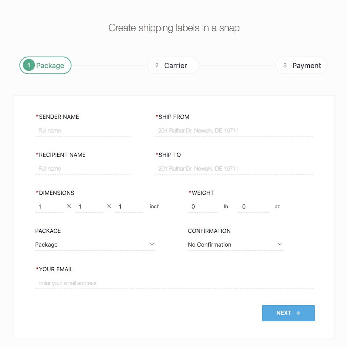us_circle's tweet image. 3 steps to quickly get a shipping label online w/o any account sign-ups or hidden fees.  app.circle.us/welcome/quick-…