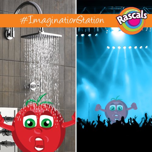 RascalsSA's tweet photo. Are you singing in the shower or are you performing your hit single to a sell-out crowd? #ImaginationStation https://t.co/YnS9ZHVt9R