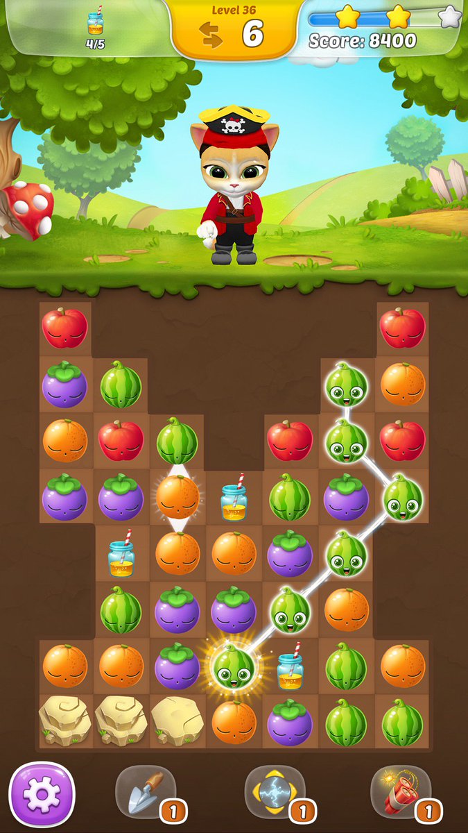 Peaksel's tweet photo. Get #EmmaTheCat #FruitMania for #iphone or #ipad and have fun #connectingfruits
https://t.co/am6BhdSv0G https://t.co/RPPsueeno0