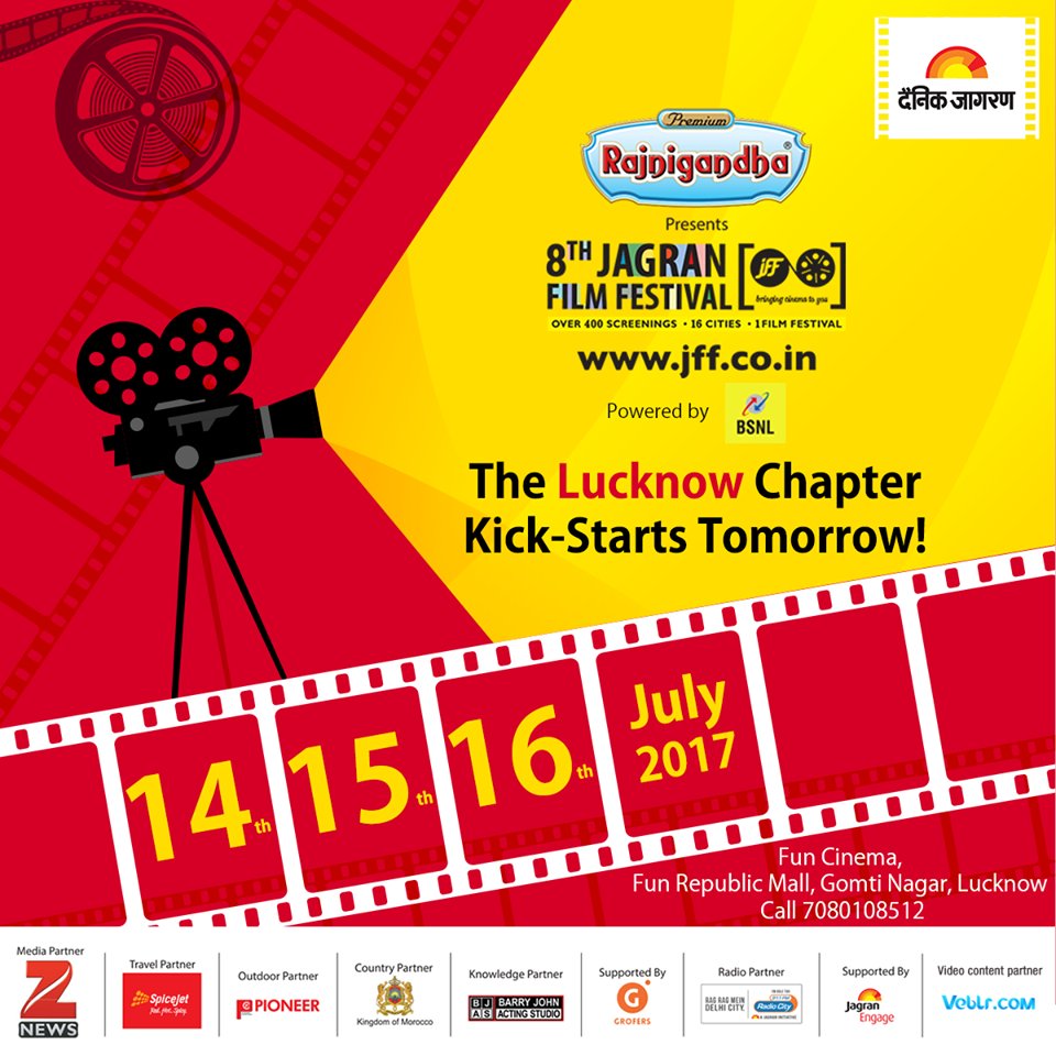 VeblrOfficial's tweet image. Just 1 days to go for #JFF2017! 
Reserve your seat for the #LucknowChapter of the 8th @jagranfilmfest NOW 14-16 July:
See you soon!