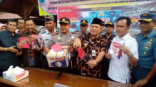 PAKET NARKOBA KE LP NUSAKAMBANGAN BERHASIL DIGAGALKAN, cilacapkab.go.id