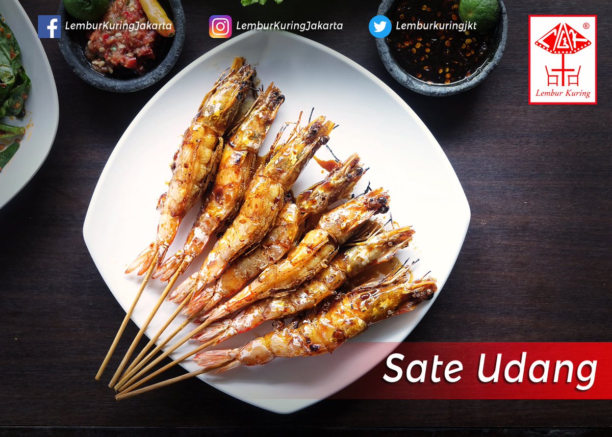 Sate udang masakan Lembur Kuring nih! Enak bangeeeett! Bisa dijadikan alternatif pilihan lauk atau jadi cemilan sesuai dengan seleramu!