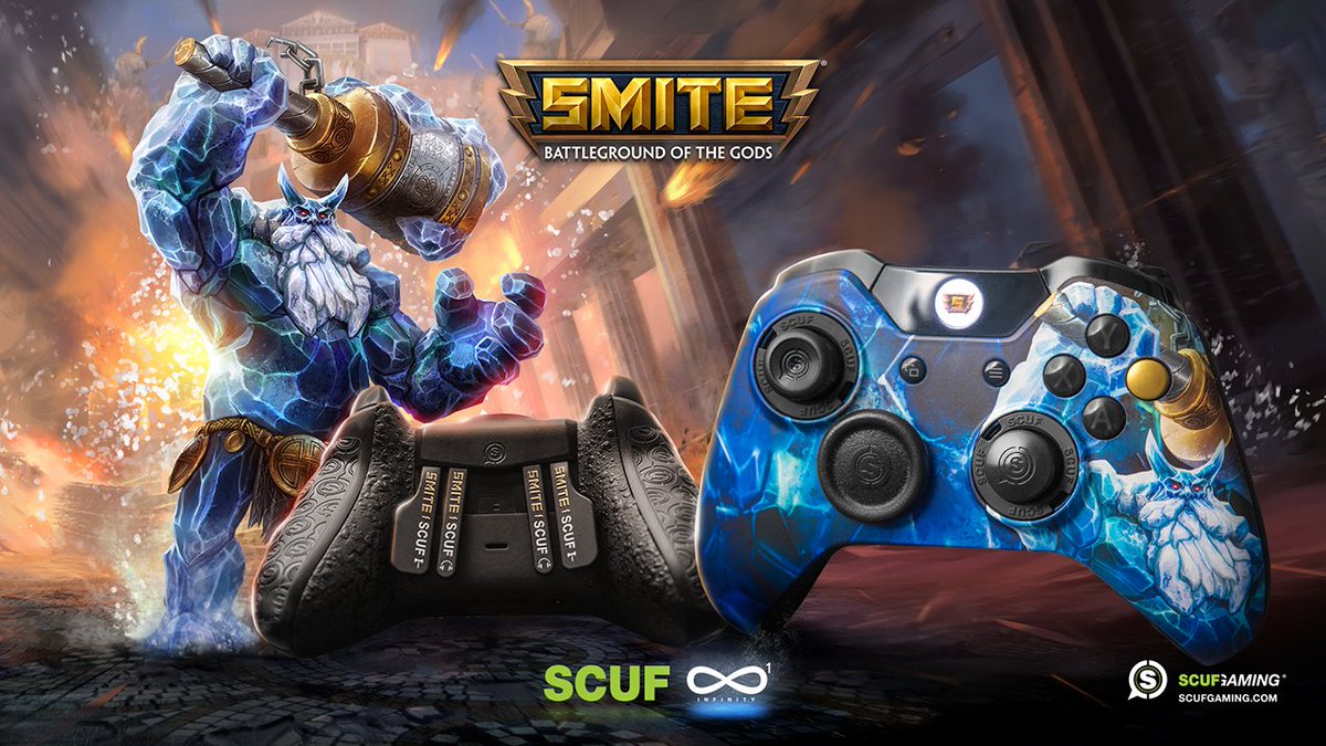 SMITEGame's tweet image. We are celebrating the Smite Console Summer Finals and partnered with @ScufGaming for this awesome GIVEAWAY! hrz.io/dhvl-scuf-smit…