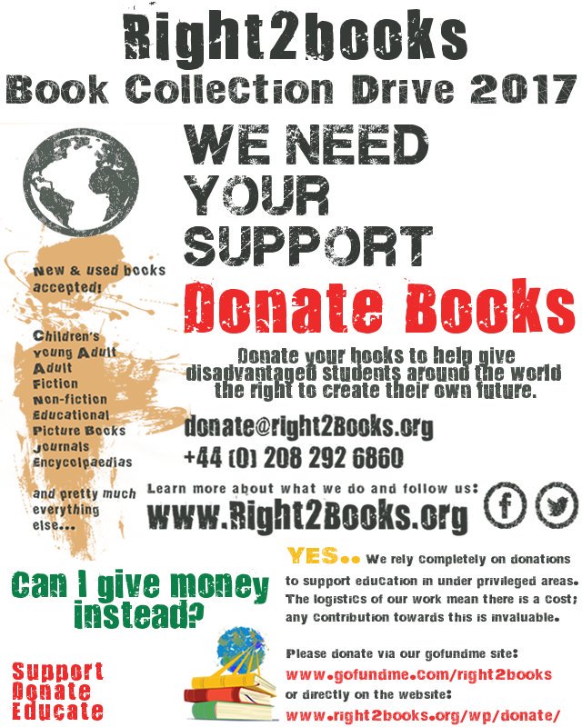 Right2Books's tweet image. #SupportDonateEducate #learning #educationiskey,#Charity, #prrequest #nonprofit #donatebooks #Causes #donate #CHANGE #dogood