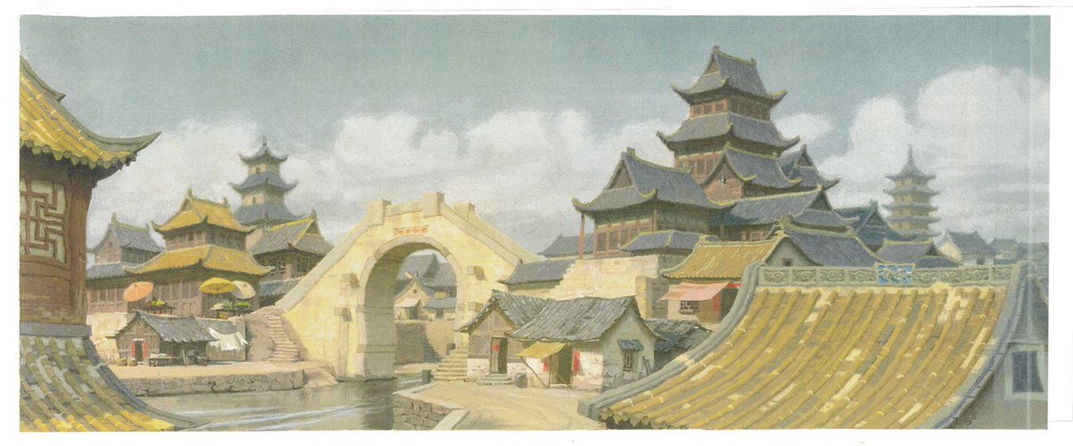 Tohad On Twitter Concept Art From Mulan By Saiping Lok 1998 Walt Disney Feature Animation mulan by saiping lok 1998 walt disney