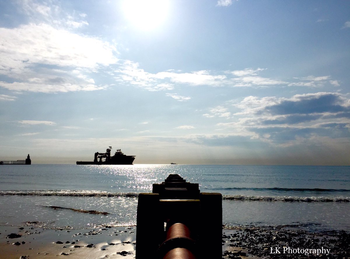 #blythbeach #sun #ship