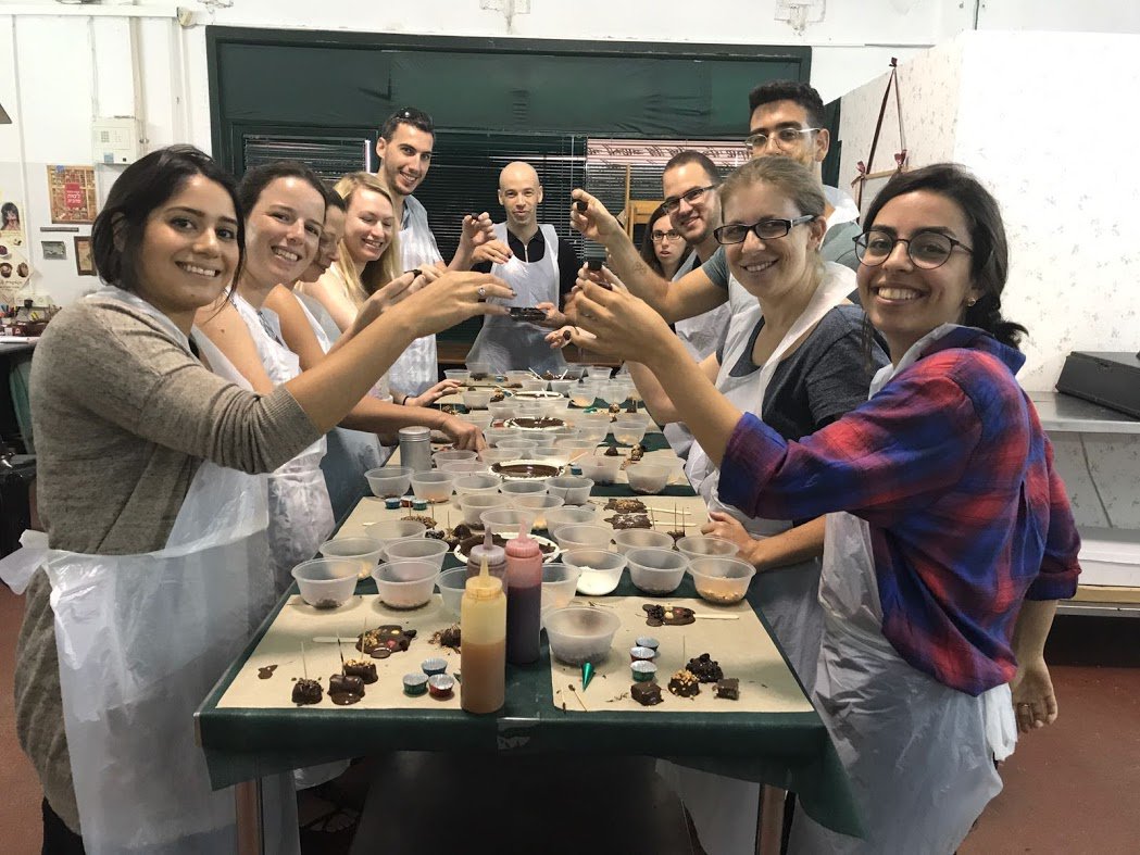 SternLab's tweet photo. @SternLab Fun Day! with our best two favorites - wine and chocolate! https://t.co/7uFLE9GpqK