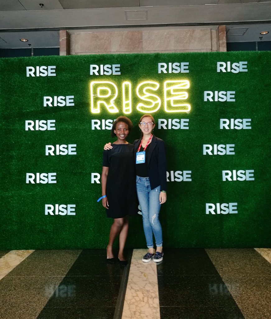 That's it for #RISEConf 2017! Thx <a href="/WebSummit/">Web Summit</a> for a great time. Glad I met so many interesting ppl + reunited w <a href="/SenzeniMpofu/">Senzeni Mpofu</a> 😀 #YaliesInTech
