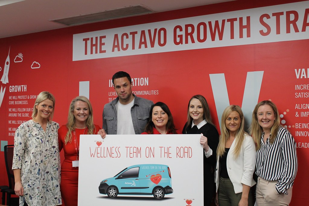 Actavo_HQ's tweet photo. Thanks to @nbrez for speaking to our Dublin team on #mentalhealth today - an engaging life journey and practical advice @lustforlife https://t.co/KliahENgPl