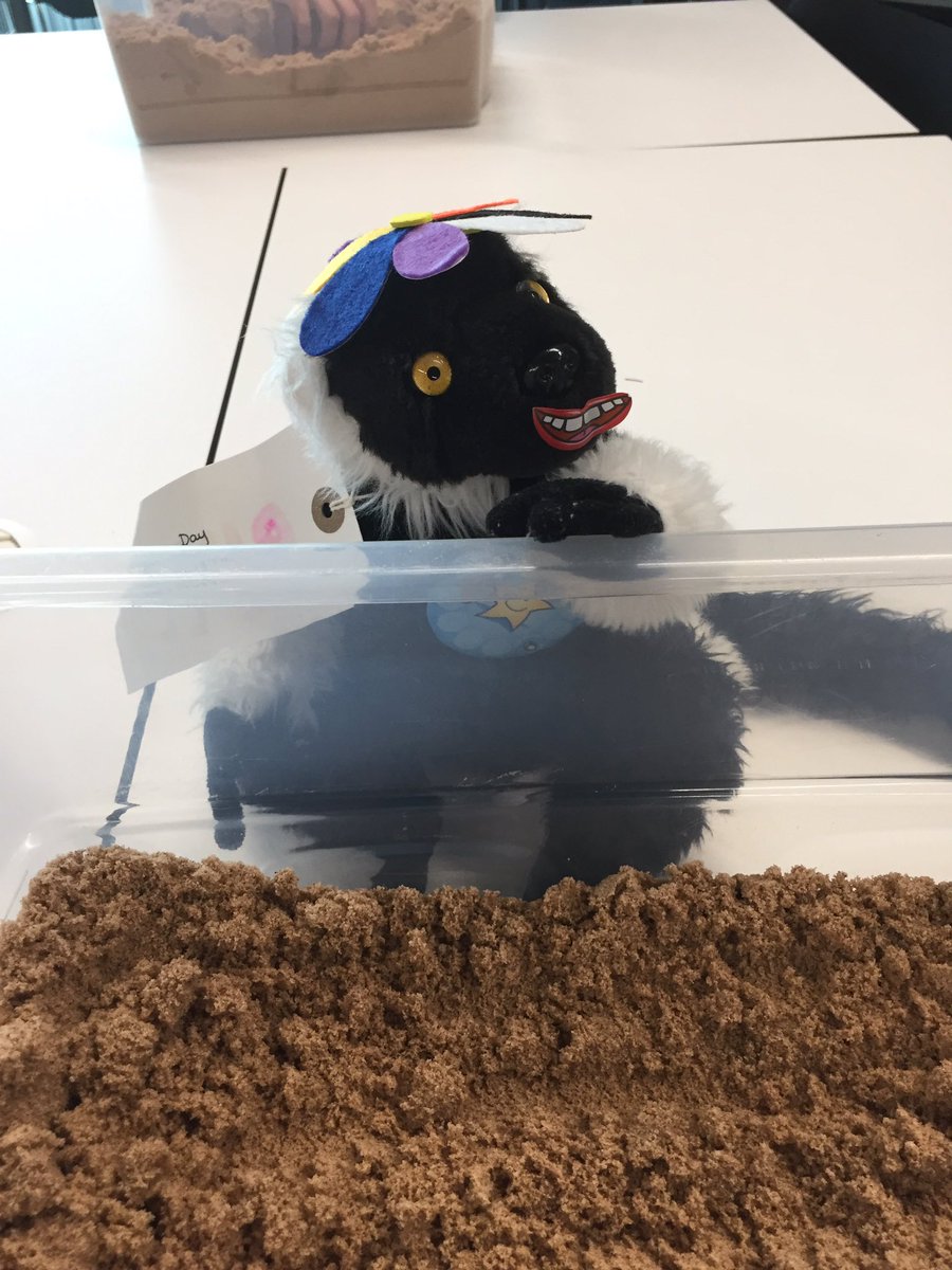 DurrellLemur's tweet photo. Oooh! Giant sandpit! #playlearn17 https://t.co/iLV6hOBLyf
