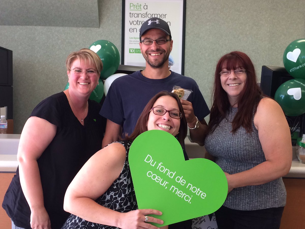 Merci aux MEILLEURS clients!! <a href="/SanaHubaishy/">Sana Hubaishy_TD</a> @TinorSebastien <a href="/ReneeBoutot/">Renée</a>