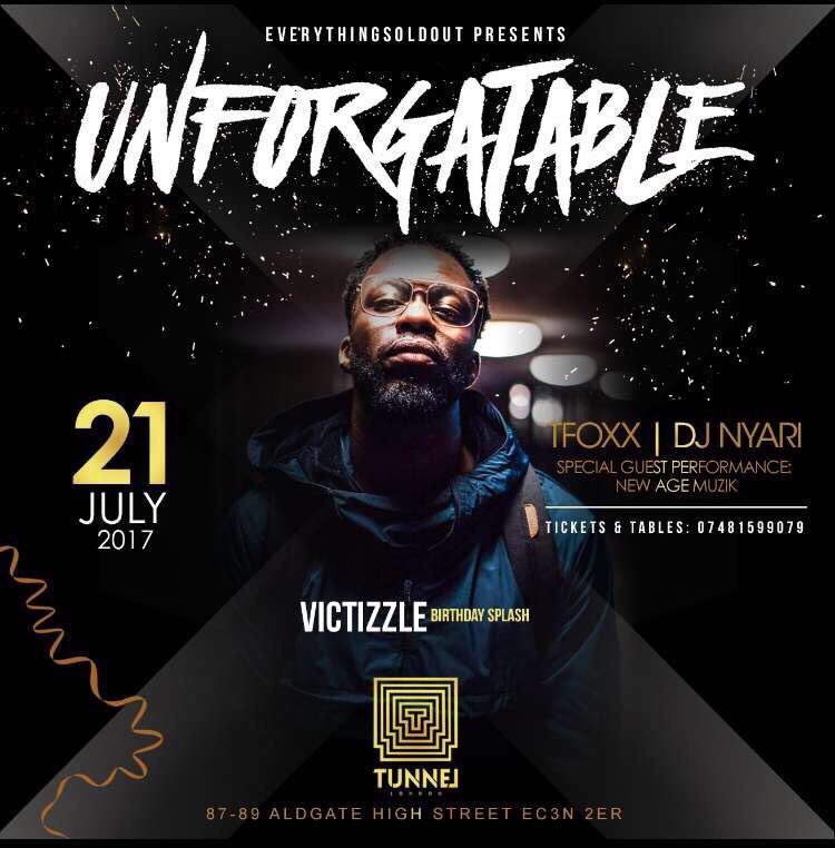 1banksworldwide's tweet photo. London, it will definitely be an unfortgatable experience with my g @VictizzleMusic as he celebrates his birthday on July 21. 🇬🇧 https://t.co/LS7LYMl3pz