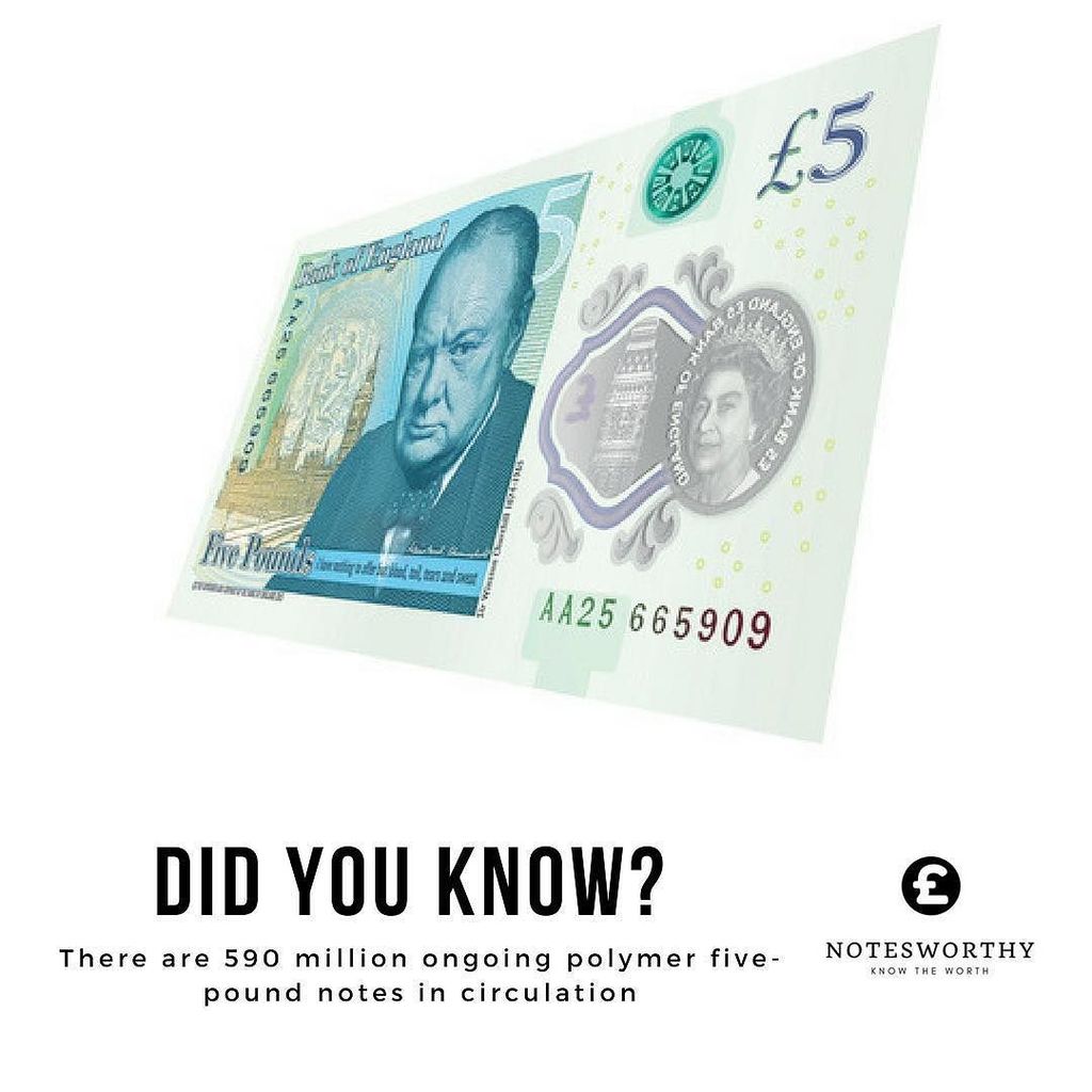 Notesworthyuk's tweet image. Did you know there was so many #fivepoundnotes? 
Check out notesworthy.co.uk #linkinbio
Use are #banknote … ift.tt/2uiWPKq