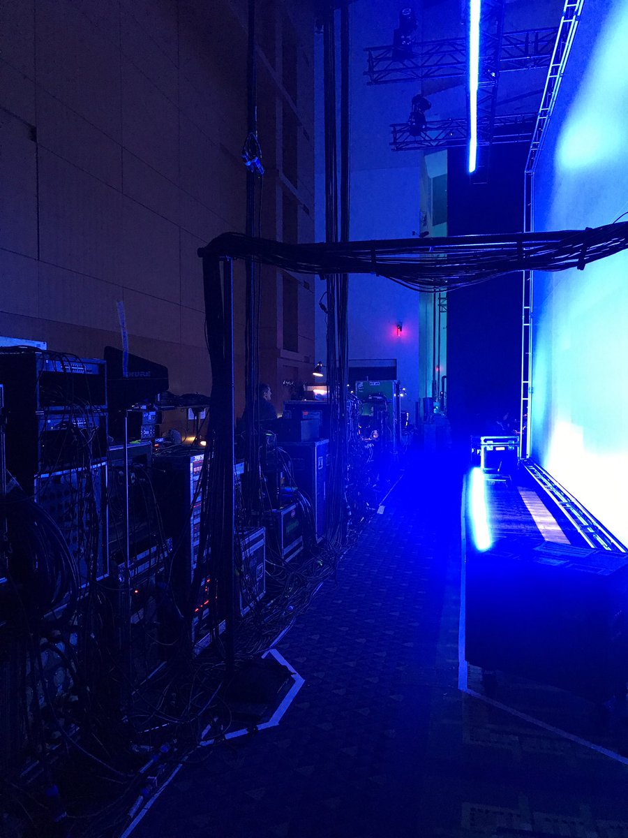 Matt_A_Shaw's tweet photo. Sneak peak at where the army of people making this show run smoothly are hiding away #MSInspireUK https://t.co/TpP4xv4oMW