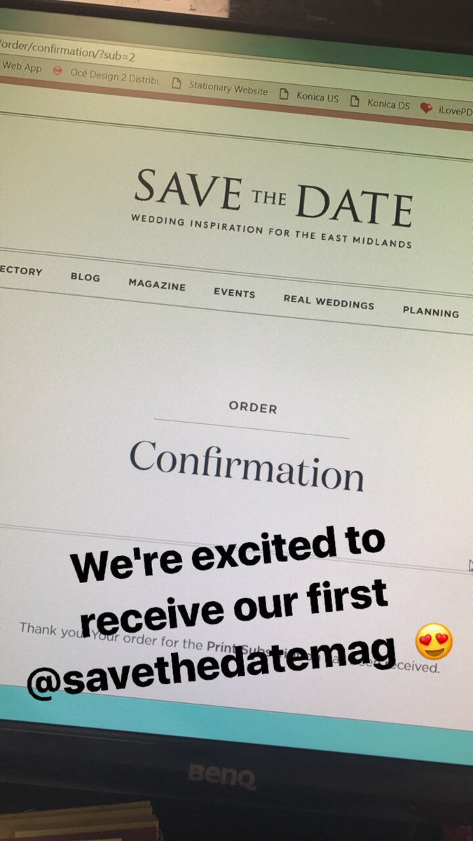 enhanced_events's tweet photo. We've been looking at more ways to advertise this week... so we've ordered Julys @savethedatemag to see what all the excited is about 😍 https://t.co/zPDcBSHAPi
