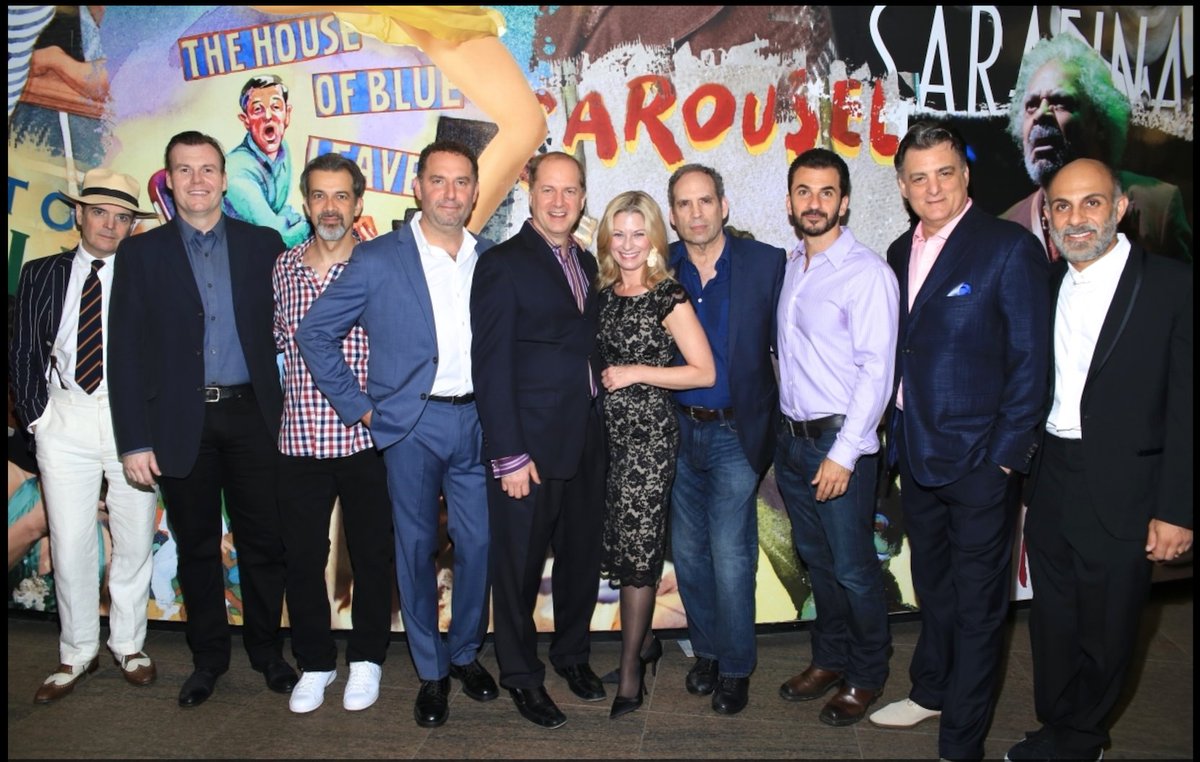 #TBT to when it all began: <a href="/OsloBway/">Oslo on Broadway</a>'s original opening night Off-Broadway!