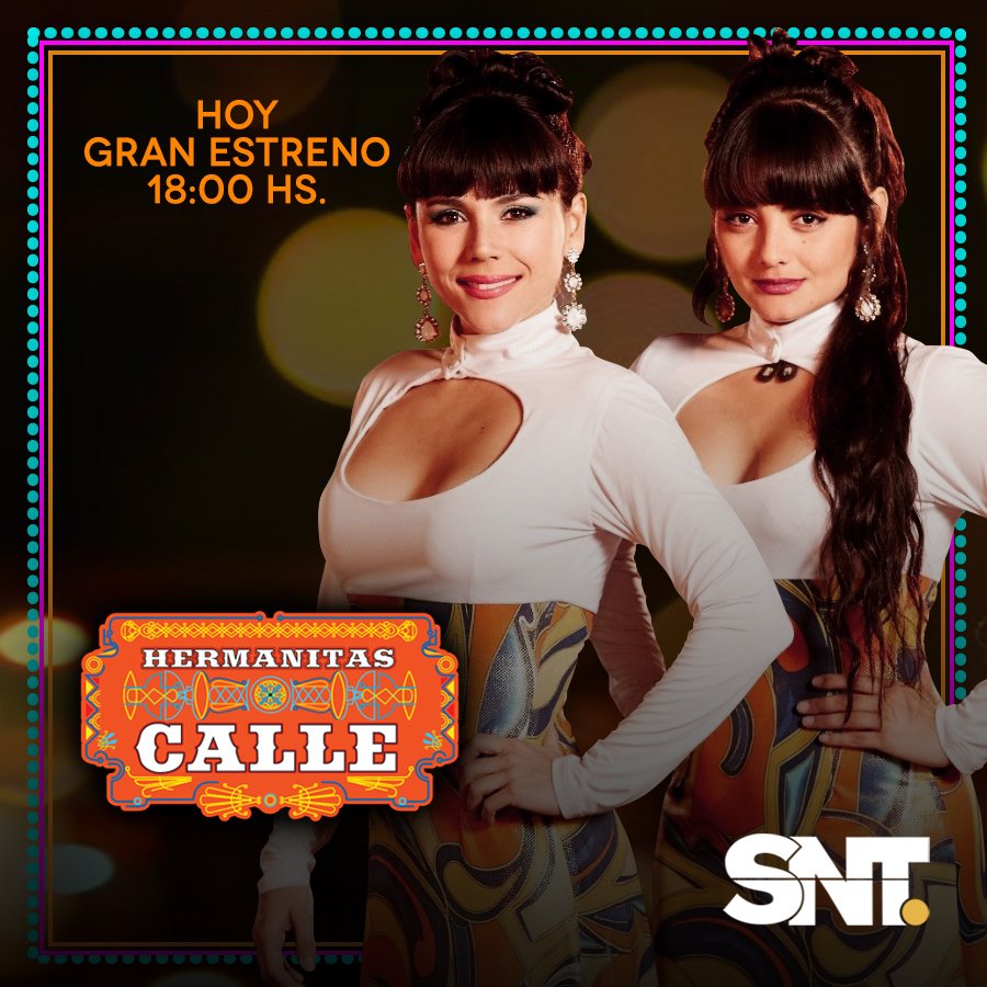 SntNovelas's tweet photo. HOY GRAN #ESTRENO POR #SNT!
🏅Ganadora en "Premios Tvynovelas" de 3 premios incluyendo MEJOR SERIE 2016.
HERMANITAS CALLE 18:00 HS. https://t.co/PMKM45V46a