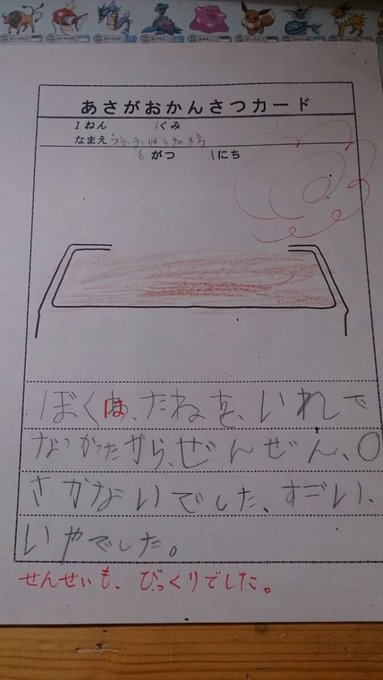 立派な 小学生 観察 日記 の 書き方 壁紙 配布