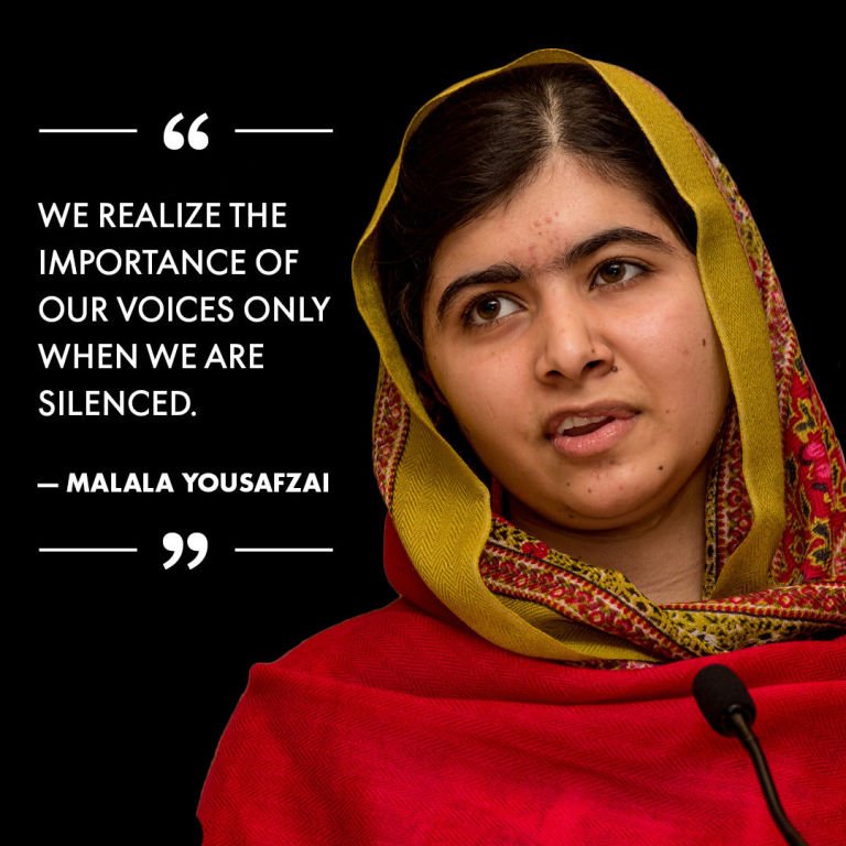 Happy birthday   Hoy Malala Yousafzai cumple 20 años 