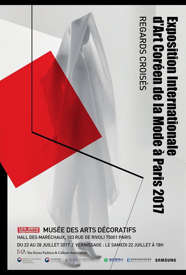 KoreaCenterFR's tweet photo. 2017 International Fashion Art Exhibition in Paris - Du 22 au 28 juillet 2017 @artsdecoratifs #Modecoreenne - https://t.co/OsxN0IdHiW https://t.co/sWdO48lQLJ