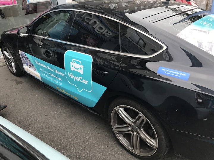 CarQuids's tweet image. Brand new campaign hitting North London right now for @HiyaCar. Make sure you say 'hiya' if you see one of our drivers pass by.