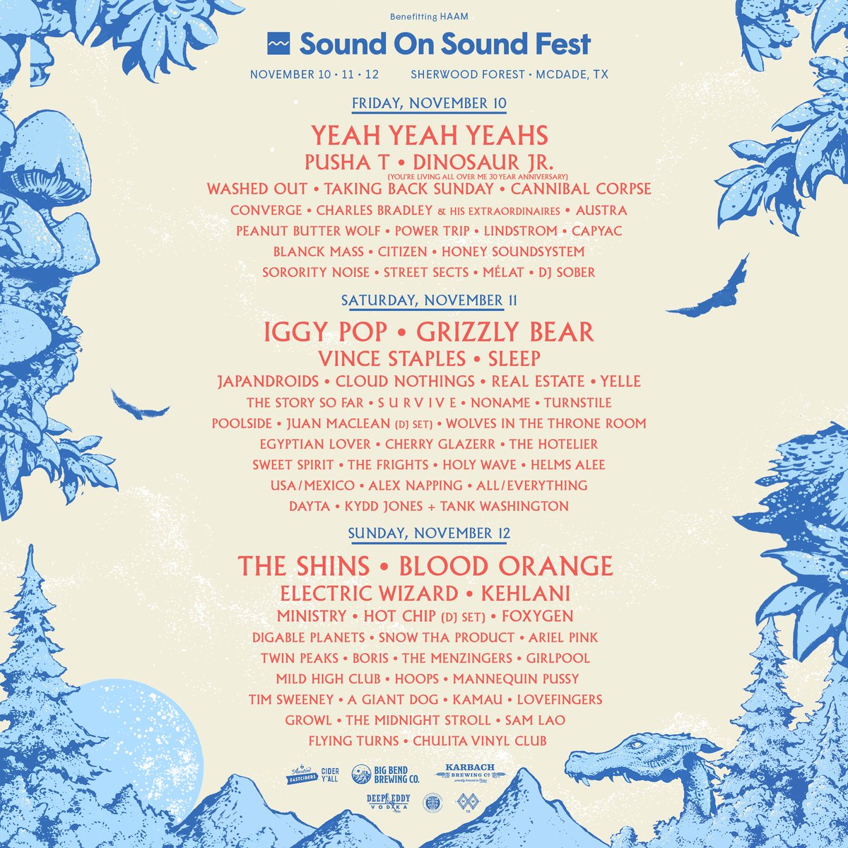 Do512's tweet photo. The daily lineup for @SOSFestTX has JUST been announced and single-day tickets are on sale NOW! Grab 'em quick. https://t.co/hgiOHTw8bE https://t.co/om88L7EEbZ