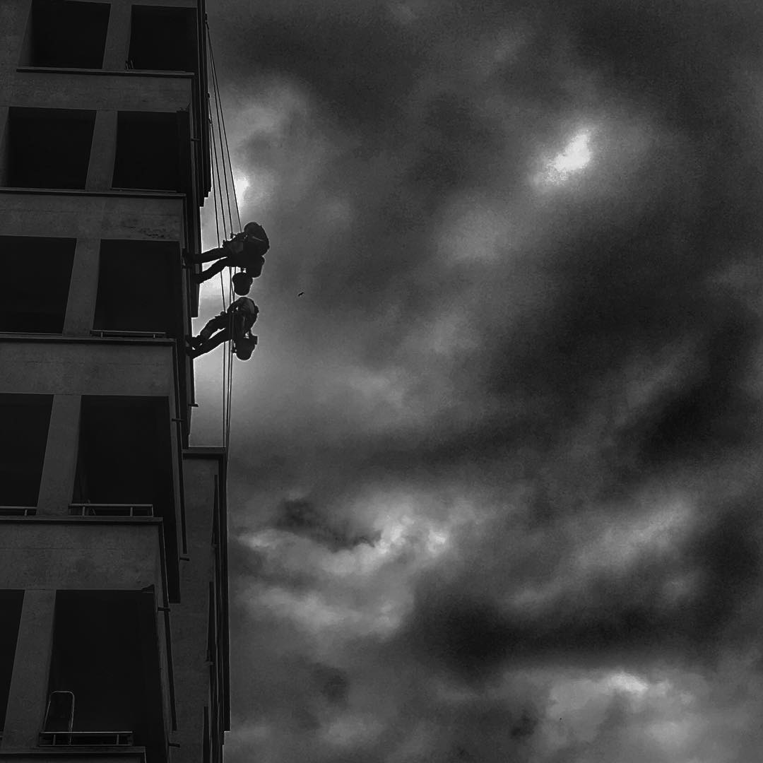 Truewerk's tweet photo. Racing the storm. Getting work done before the lightning hits. 🌩 #truewerk #industrialathlete #performanceworkwear https://t.co/FcNpWRvA3o