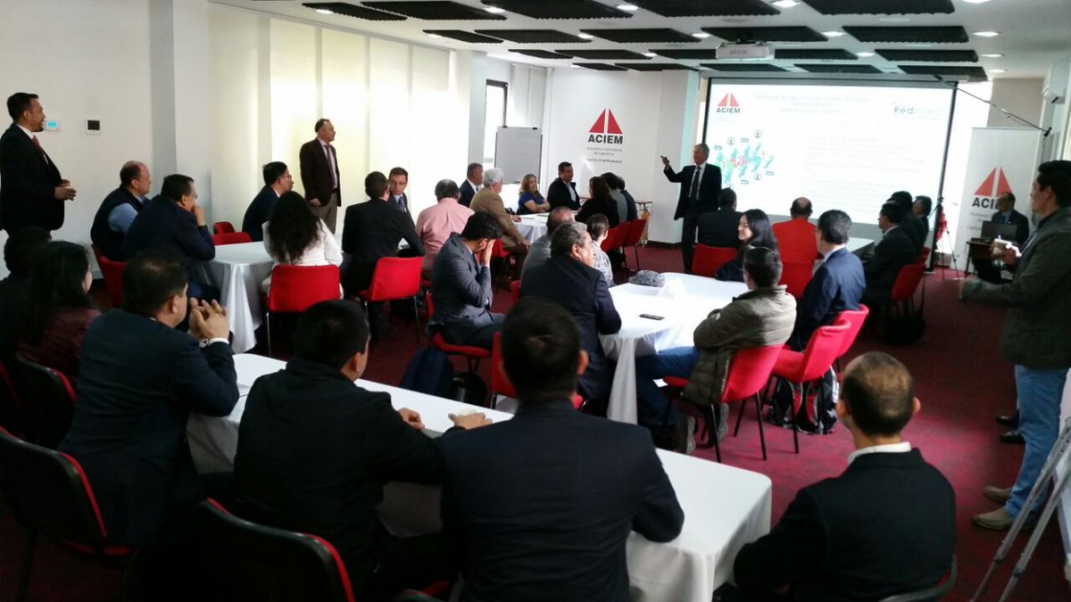 RedimecRed's tweet image. Taller @ACIEM_Nacional y @RedimecRed  sobre la formación del ingeniero en temas de #Gestión_de_activos y #mantenimiento