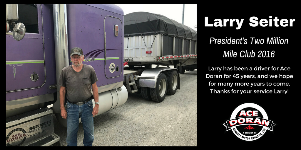 acedoran's tweet photo. Driver Larry Seiter loves Ace Doran's quick pay, steady work and family feeling. "I'm not treated like another number," he says. #truckers https://t.co/xjIsbj8cH6