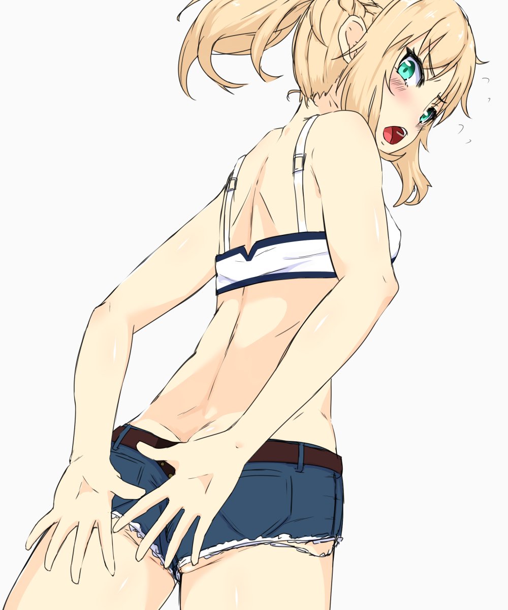 モーさん可愛い。アニメでモーさんの私服姿が印象的だった(特にホットパンツのあたりがね!) #FateGO #FGO 