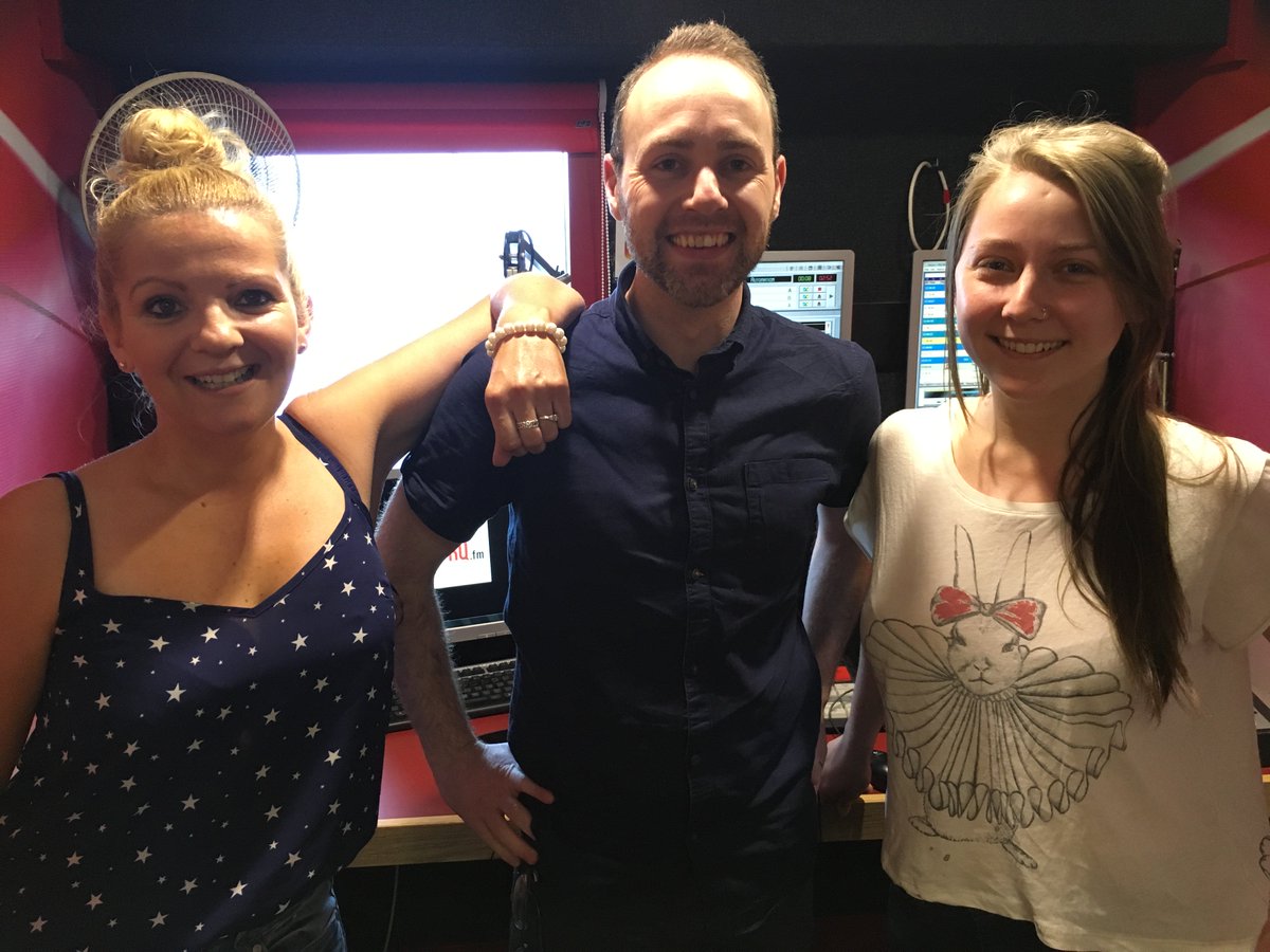 LearningWaves's tweet photo. It's group 4 @alan17wilson @EstherK92 @Andieloudoyle ready to take over @FRQfm airwaves from 12-1pm today, tune in if u can #newradiotalent https://t.co/Vh3OlJqbtU