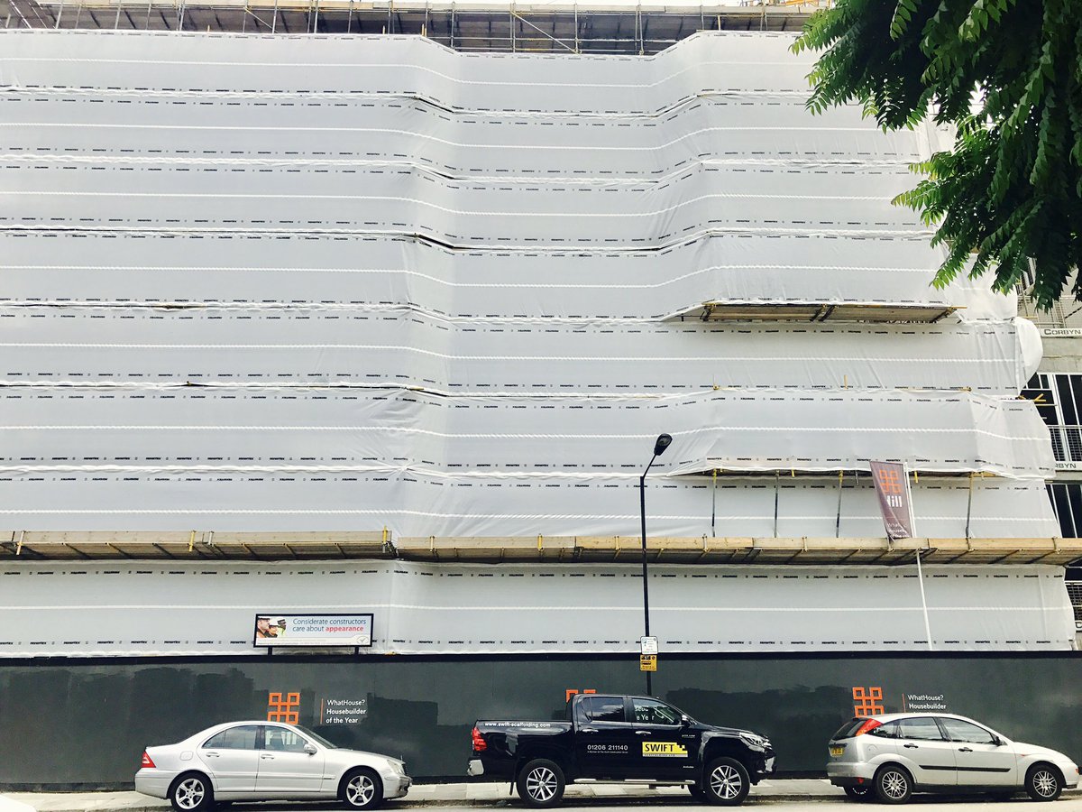 SwiftScaff's tweet image. Work coming on nicely down at #newunionwharf on the Isle of dogs for @Hill_Group_UK  #scaffold #monarflex #swift