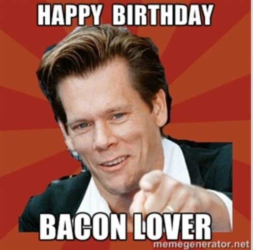 Happy Birthday Card Kevin Bacon 