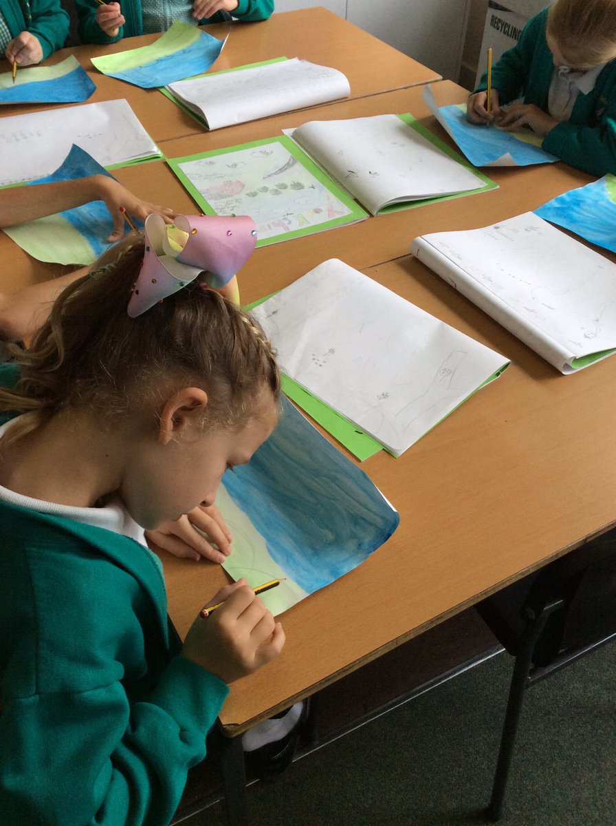 BroughPrimary's tweet photo. Y3 - We've finished our Turner inspired Goathland landscape paintings. #williamturner #arttopic https://t.co/DbU4IqjvRn