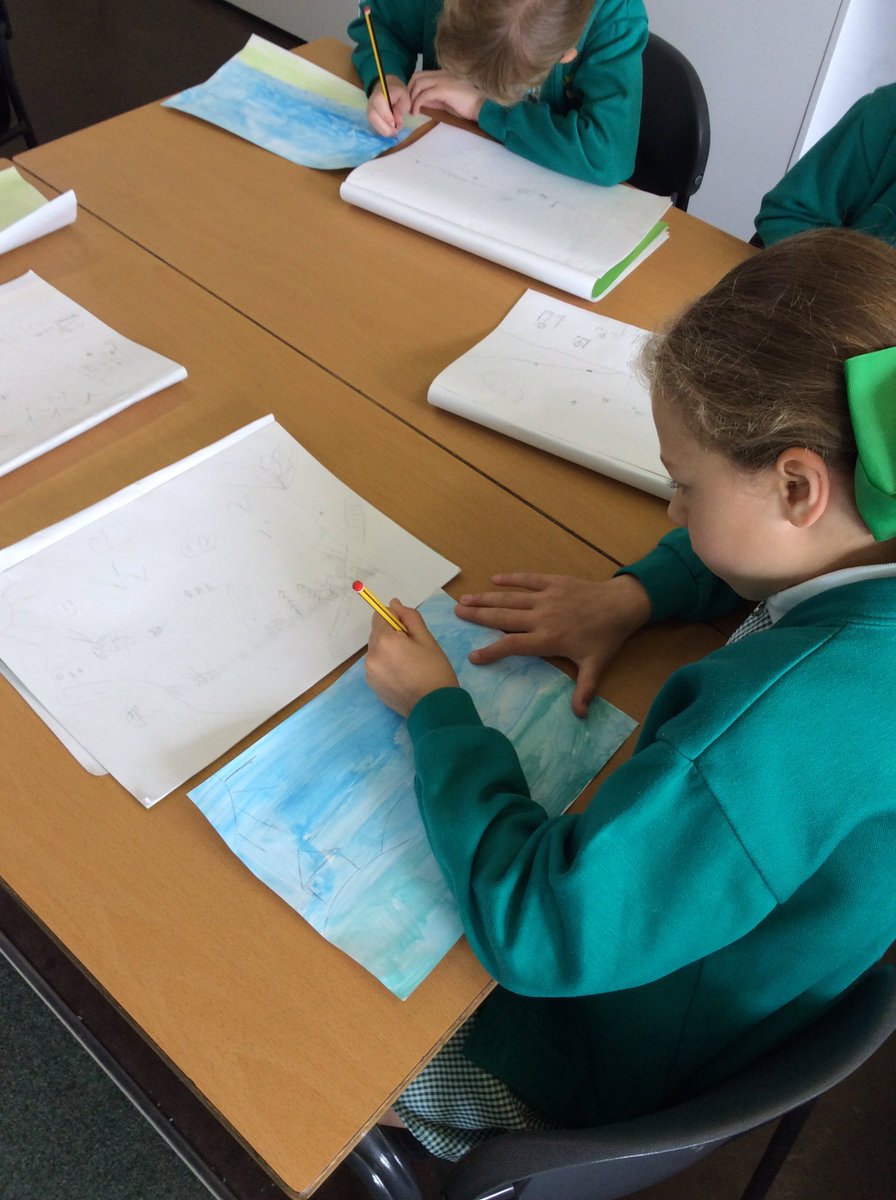 BroughPrimary's tweet photo. Y3 - We've finished our Turner inspired Goathland landscape paintings. #williamturner #arttopic https://t.co/DbU4IqjvRn