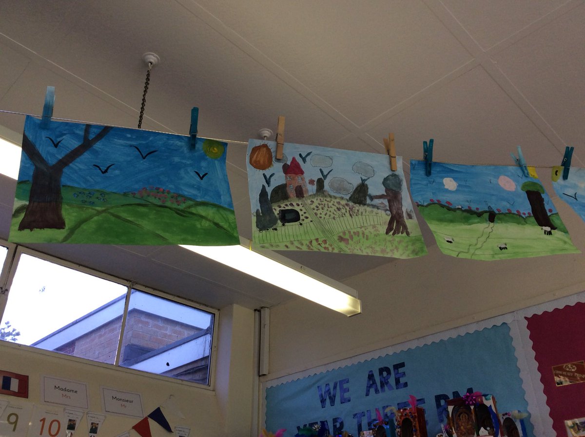 BroughPrimary's tweet photo. Y3 - We've finished our Turner inspired Goathland landscape paintings. #williamturner #arttopic https://t.co/dIr9YkGiKo