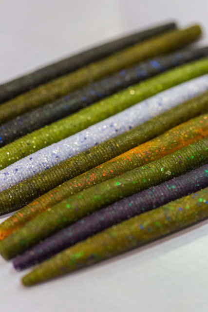 BerkleyFishing's tweet photo. With 8 shapes &amp; 10 colors each, new PowerBait® MaxScent catches 45% more fish. Available in September. #ICAST2017 #berkleyfishing https://t.co/Ju2b2fYRG9