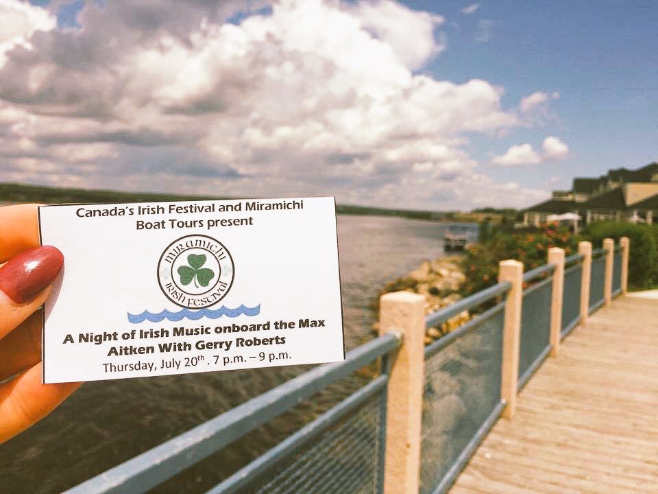 #CanadasIrishFest &amp; <a href="/maxaitken85/">Miramichi Boat Tours</a> present 'A Night of Irish Music'. Pick up your tickets today. <a href="/DiscMiramichi/">Discover Miramichi</a> @SeeNewBrunswick <a href="/DTMiramichi/">DowntownS Miramichi</a>