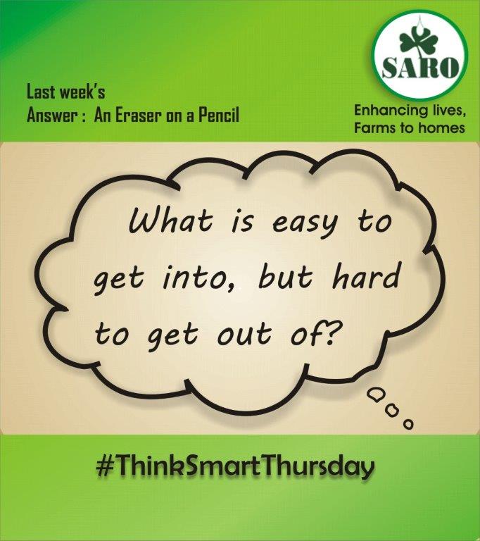 saroafrica's tweet image. #ThinkSmartThursday with #SARO #Number44