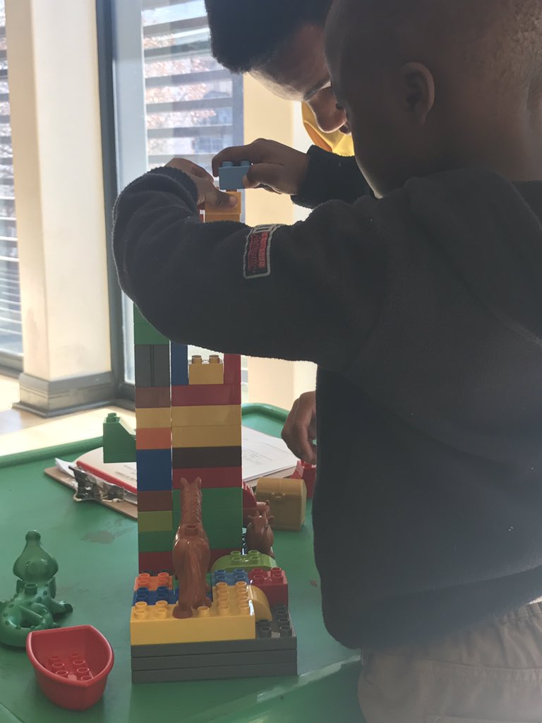 PlayAfricaCM's tweet photo. Igniting curiosity, storytelling w Story Tales Duplo + children of @nkosishaven! Thanks @artsinsideout @carefored for making this possible! https://t.co/676x4fb9UY