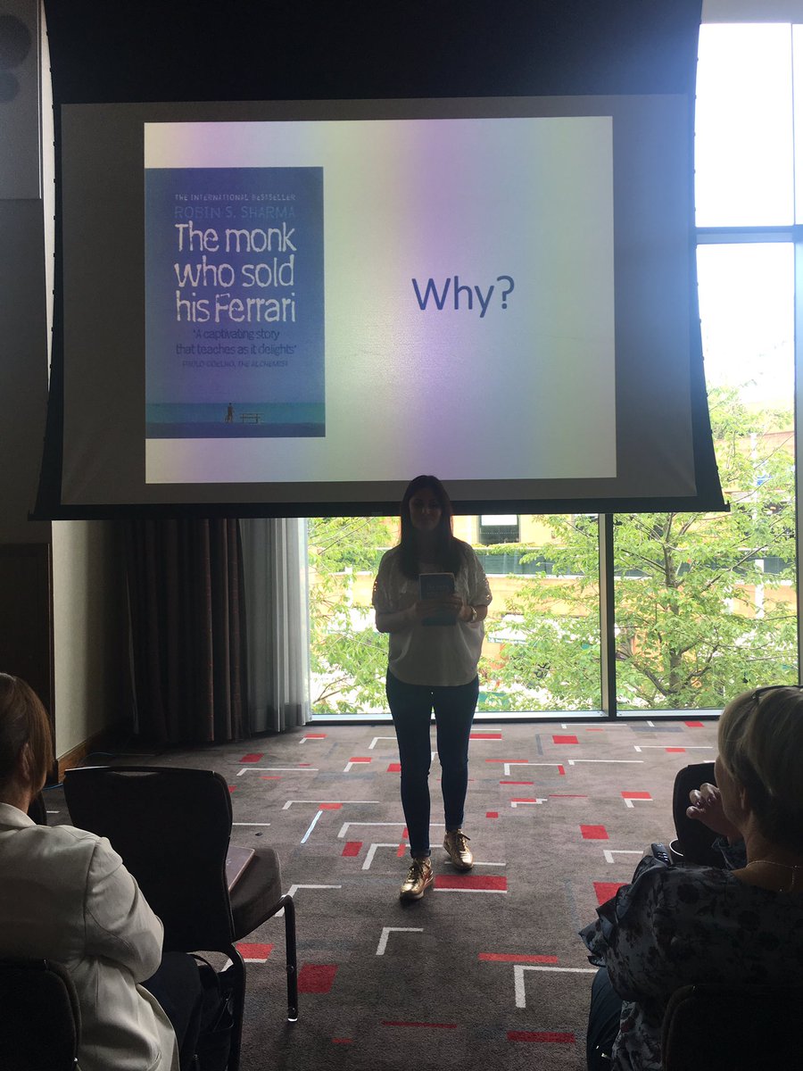 thesalesdojo's tweet photo. Lovely Nicola from @mindfituk talking to us about mindfulness in the work places and selling happy @LiverpoolLoves #LLbusiness #Liverpool https://t.co/CrfPAoS3qT