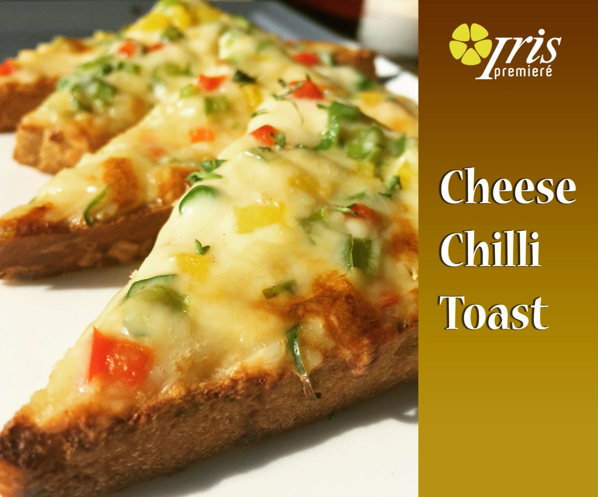 When everything else fails... #CheeseChilliToast remains the ultimate comfort food. Do you agree? #IrisPremiere