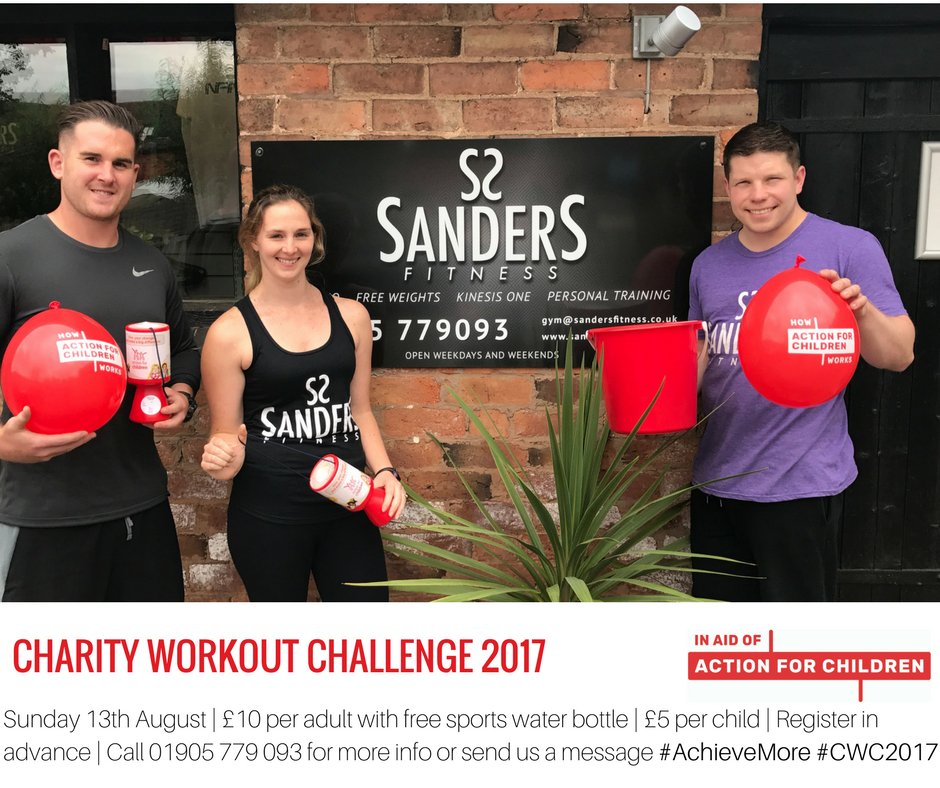 We're raising ££ for <a href="/ByteNight/">ByteNight 💫💭💥</a> (Action For Children) with #charity #workout on 13 Aug #WorcestershireHour read more ow.ly/Aztf30dB670