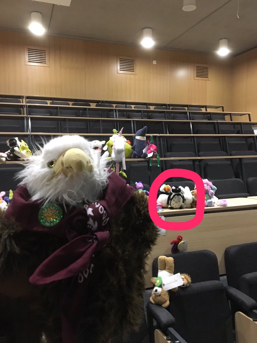 Aarborg's tweet photo. Wait a minute - just found something odd in the photos from the TED keynote. Look! #imposters #playlearn17 https://t.co/bZBnbWOgyW