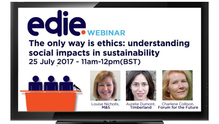 Webinar on #supplychain ethics |  Experts from <a href="/marksandspencer/">M&S</a>, <a href="/Timberland/">Timberland</a> <a href="/Forum4theFuture/">Forum for the Future</a> | 25 July 11am | Reg: goo.gl/Dfr5dM