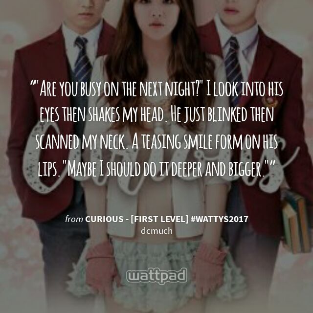 jayzee_2121's tweet photo. " Are you busy on the next night?" I look into his eyes then shakes my he…" #Quote #Wattpad https://t.co/rlEzVa33g8
#Wattys2017 @WattpadPHIL https://t.co/0FBH3Tyddi