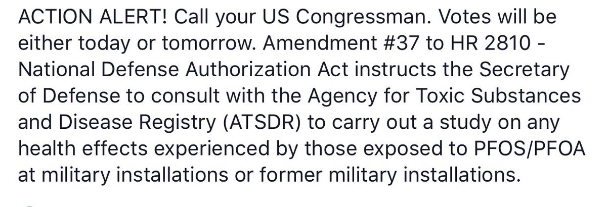MindiMessmer4NH's tweet photo. ACTION ALERT! Tell congress support amend#37 to HR 2810! @WomenLegisLobby @SeacoastResist @laurelschaider @KeepYrPromises @Testing_4_Pease https://t.co/JwPVM5z5gm