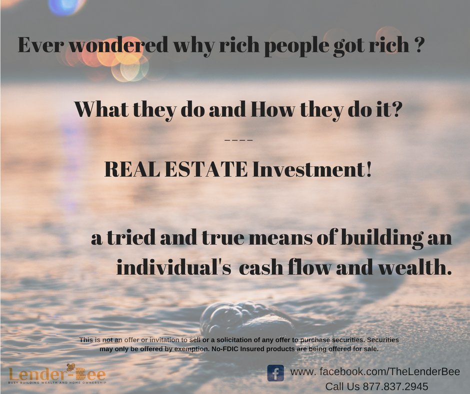 TheLenderBee's tweet photo. #howdopeoplegetrich?
#realestateinvesting
#triedandtestedtobuildcashflowandwealth https://t.co/sgQ7xo30V7