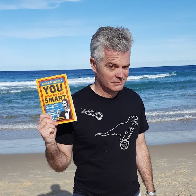 mathewlowry's tweet photo. Bondi, with gr8 @Oatmeal Tshirt & @notsmartblog book, both sources for my BackFire & #Brexit post: https://t.co/JYX8vNBZbB #Pay4Content https://t.co/2Rm6UtSR22